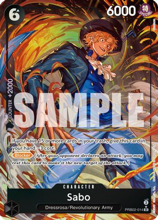 Sabo (Illustration alternative) (PRB02-014) - Super Rare