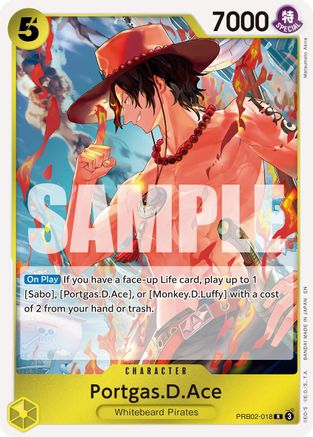 Portgas.D.Ace (PRB02-018) - Rare