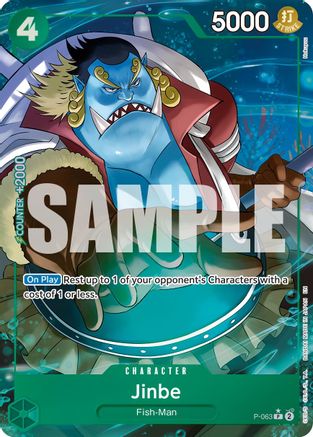 Jinbe - P-063 (Illustration alternative) (P-063) - Promo