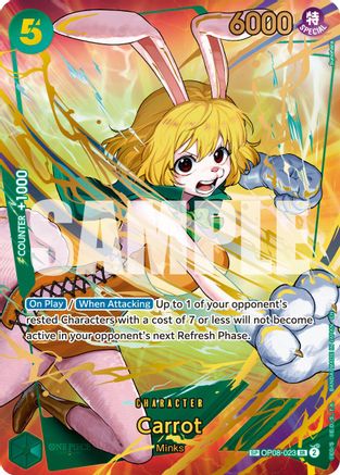Carrot (Illustration alternative) (OP08-023) - Super Rare