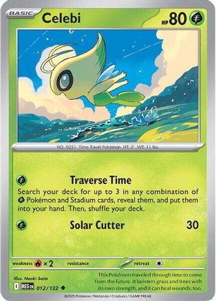 Celebi - 012 - Peu commune - Normal