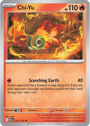 Chi-Yu - 031 - Peu commune - Normale
