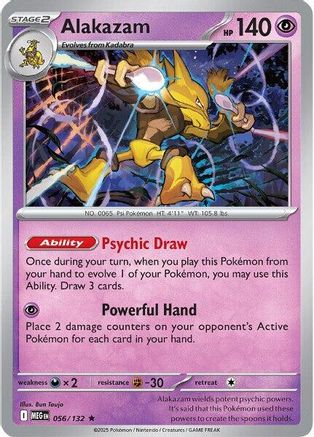 Alakazam - 056 - Rare - Reverse Holofoil