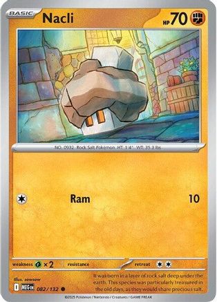 Nacli - 082 - Courante - Holo inversée
