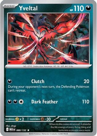Yveltal - 088 - Rare - Holographique