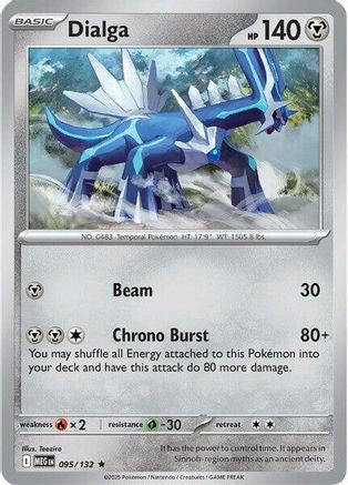 Dialga - 095 - Rare - Holographique