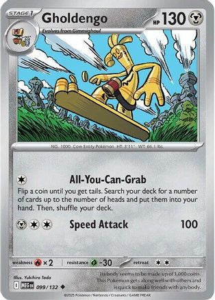 Gholdengo - 099 - Peu Commun - Holofoil Inversé