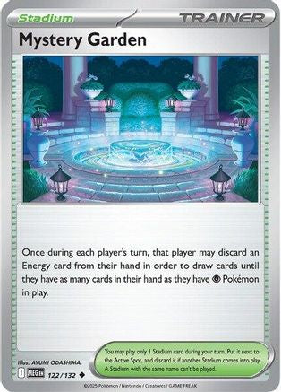 Jardin Mystère - 122/132 - Peu Commun - Holofoil Inversé