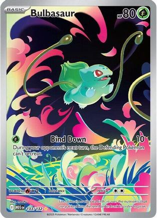 Bulbizarre - 133/132 - Illustration Rare - Holofoil
