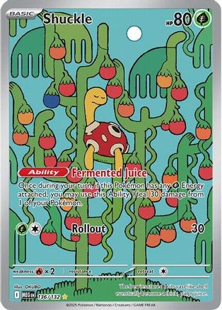Shuckle - 136/132 - Rare brillante - Holofoil