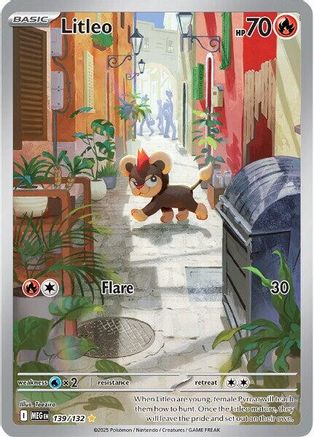 Litleo - 139/132 - Rare brillante - Holographique