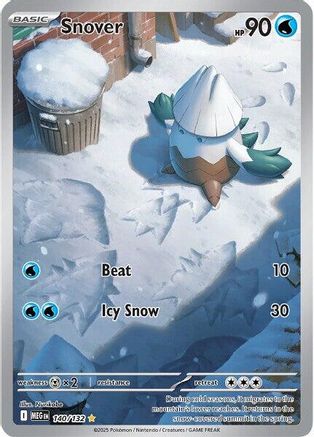 Snover - 140/132 - Rare Brillante - Holographique