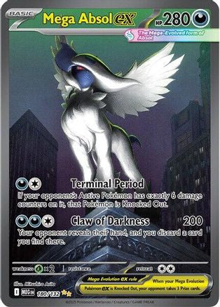 Méga Absol ex - 180/132 - Illustration rare spéciale - Holographique