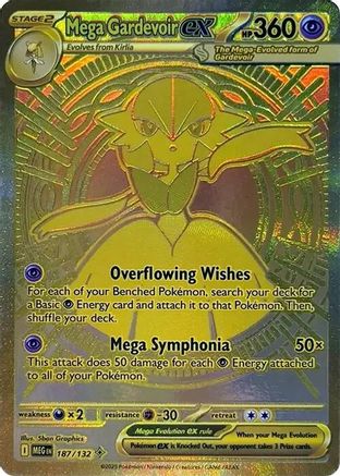 Méga Gardevoir ex - 187/132 - Holo Rare - Holofoil