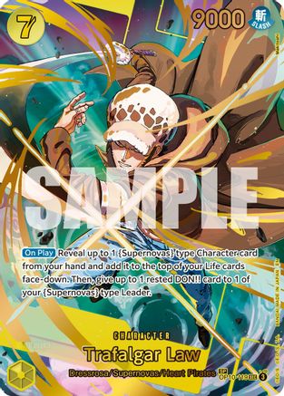 Trafalgar Law - OP10-119 (SP) (OP10-119) - Secret Rare