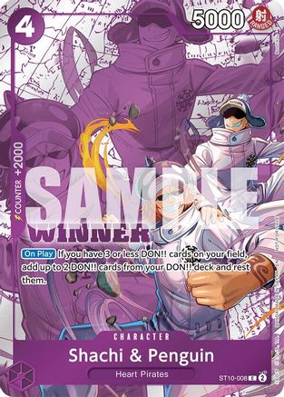 Shachi & Penguin (Winner Pack 2025 Vol. 4) (ST10-008) - Commune