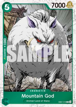 Dieu de la montagne (Pirate Foil) (EB01-018) - Commune