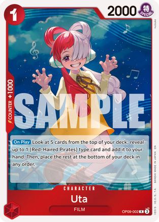 Uta (Réédition) (OP09-002) - Rare