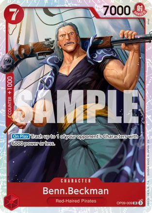 Benn.Beckman (Réimpression) (OP09-009) - Super Rare