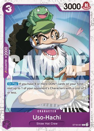 Uso-Hachi (Pirate Foil) (ST18-001) - Commune