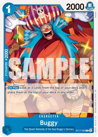 Buggy - ST17-003 (Réimpression) (ST17-003) - Courante