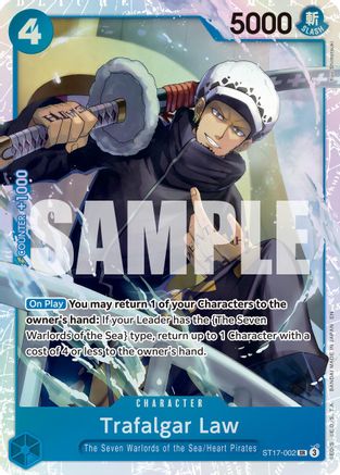Trafalgar Law - ST17-002 (Réédition) (ST17-002) - Super Rare