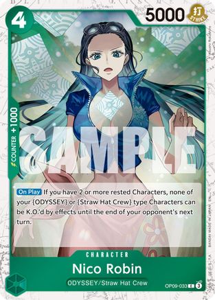 Nico Robin - OP09-033 (Pirate brillante) (OP09-033) - Courante