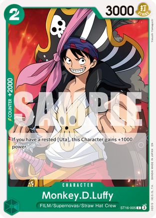 Monkey.D.Luffy - ST16-005 (Réédition) (ST16-005) - Courante