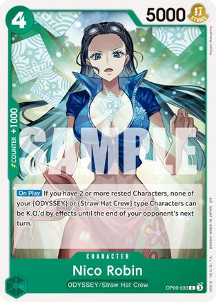 Nico Robin - OP09-033 (Réédition) (OP09-033) - Courante