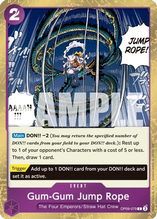 Gum-Gum Jump Rope (Pirate Foil) (OP09-079) - Commune