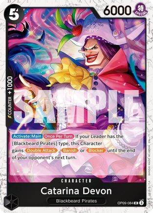 Catarina Devon (Pirate Foil) (OP09-084) - Peu fréquente