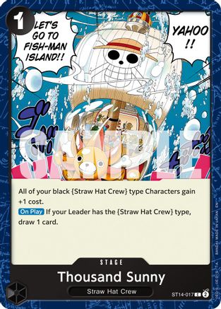 Thousand Sunny (Réédition) (ST14-017) - Commune