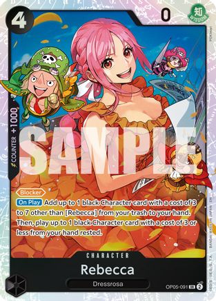 Rebecca (Réédition) (OP05-091) - Super Rare