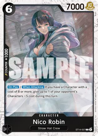 Nico Robin - ST14-007 (Pirate Foil) (ST14-007) - Commune