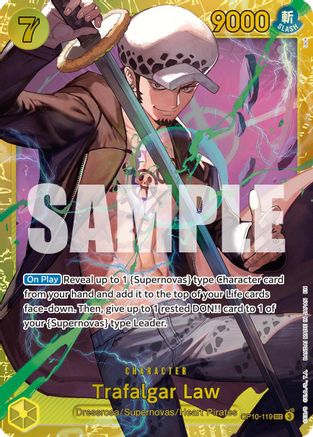 Trafalgar Law - OP10-119 (Réédition) (OP10-119) - Secret Rare