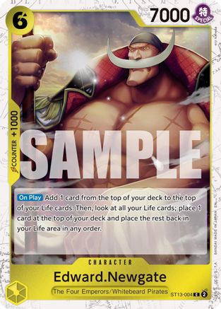 Edward.Newgate - ST13-004 (Pirate Foil) (ST13-004) - Commune