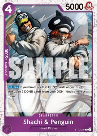 Shachi & Penguin (Piratage) (ST10-008) - Courante