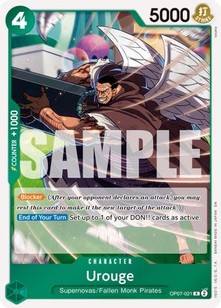 Urouge (Réédition) (OP07-021) - Rare