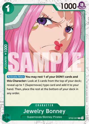 Jewelry Bonney - ST02-007 (Pirate Foil) (ST02-007) - Commune