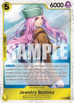 Jewelry Bonney - P-085 (Pirate Foil) (P-085) - Promo