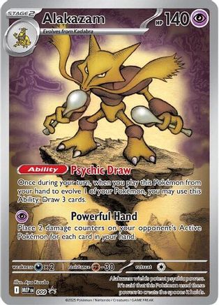 Alakazam - 009 - Promo - Holographique