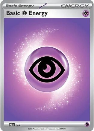 Basic Psychic Energy - 005  - Common - Reverse Holofoil