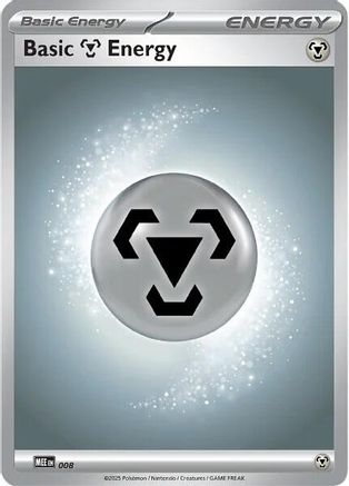 Basic Metal Energy - 008  - Common - Reverse Holofoil