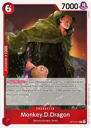 Monkey.D.Dragon (OP13-017) - Rare