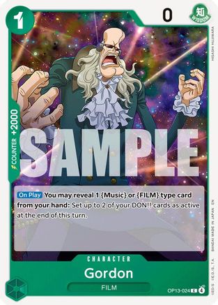 Gordon (OP13-024)  -  Common