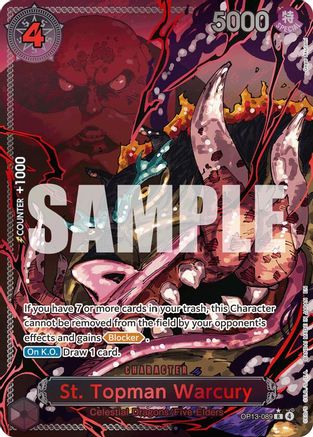 St. Topman Warcury (Parallel) (OP13-089)  -  Rare