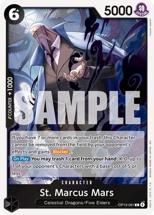 St. Marcus Mars (OP13-091)  -  Rare