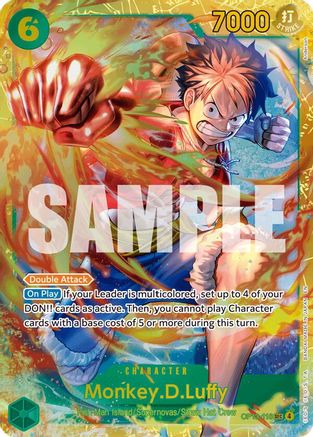Monkey.D.Luffy (118) (SP) (OP13-118)  -  Secret Rare