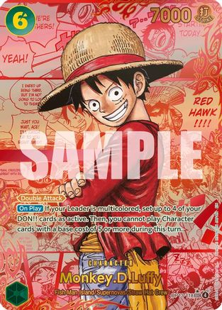 Monkey.D.Luffy (118) (3rd Anniversary) (OP13-118)  -  Secret Rare