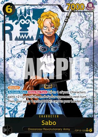 Sabo (120) (Parallel) (OP13-120)  -  Secret Rare